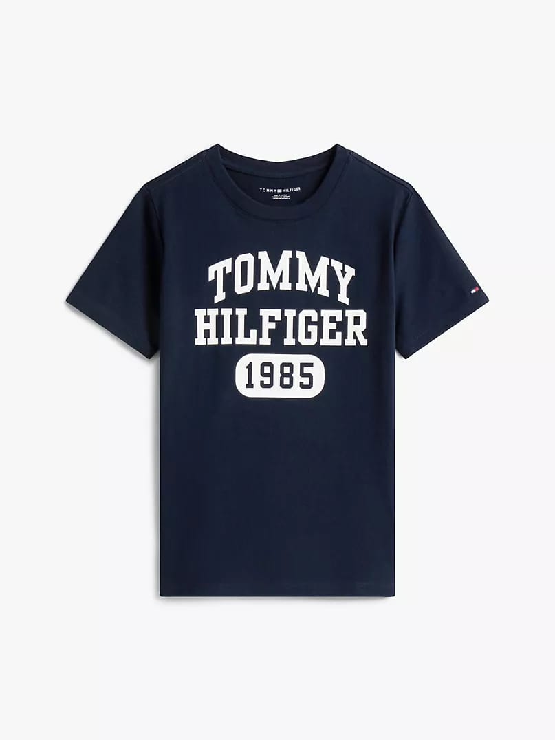 Tommy 1985 Logo Tee - Gray