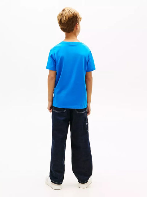 Tommy Logo Tshirt - Blue