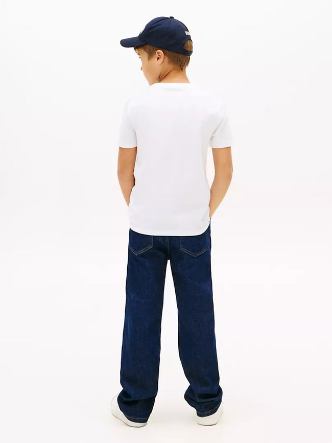 Tommy Logo Tshirt - White