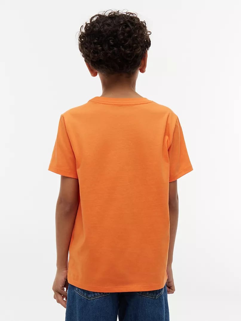 Tommy Center Logo Tshirt - Orange