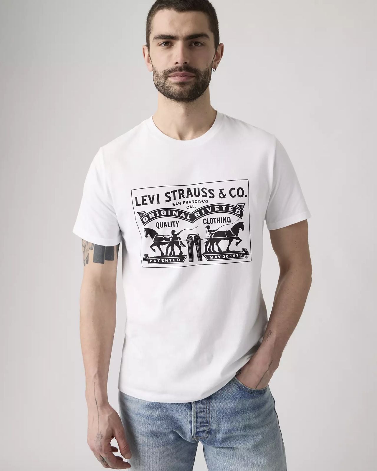 LVS  Classic T Shirt - Grey
