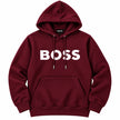 Navy Blue Logo Pullover Hoodie