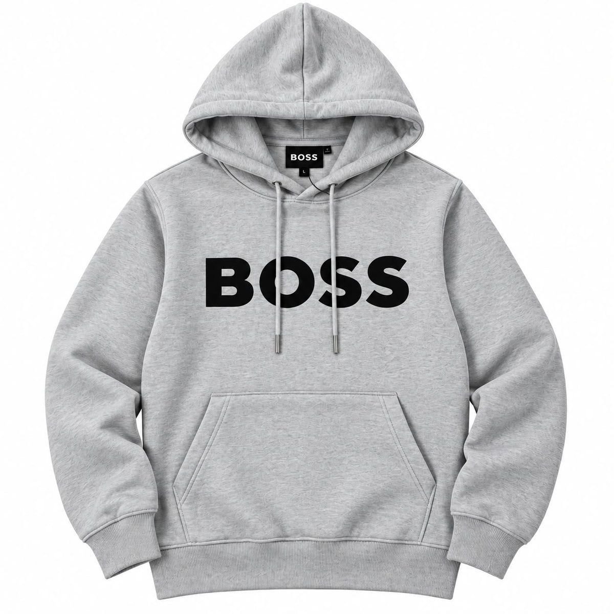 Navy Blue Logo Pullover Hoodie