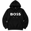 Navy Blue Logo Pullover Hoodie
