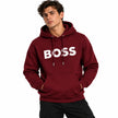 Navy Blue Logo Pullover Hoodie