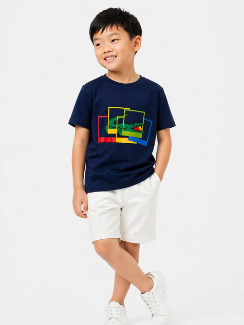 LACT graphic Tshirt - Yellow