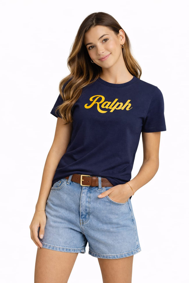 Ralph Style Women’s Logo T-Shirt - Black