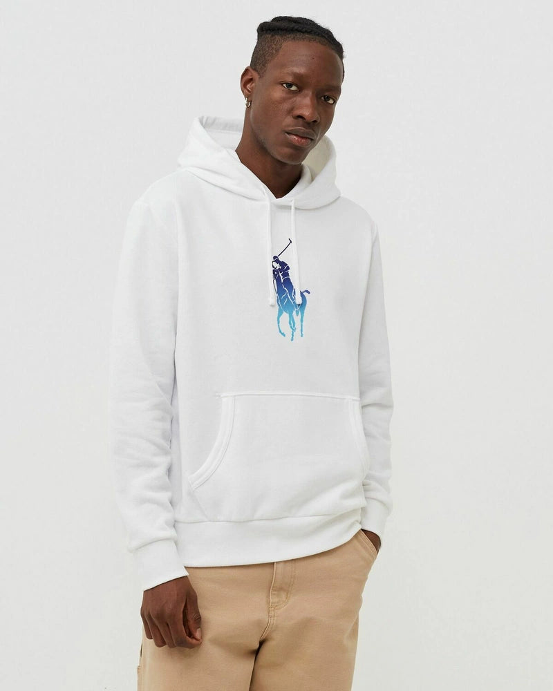 Polo Neon Pony Hoodie - White - Brand Store