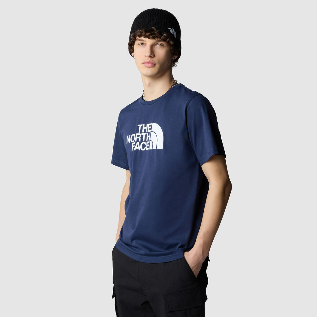 The Northface Big Logo Tee - Navy Blue - Brand Store