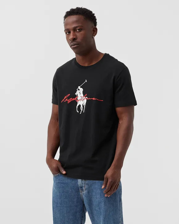 Polo Big Pony Tee - Black - Brand Store