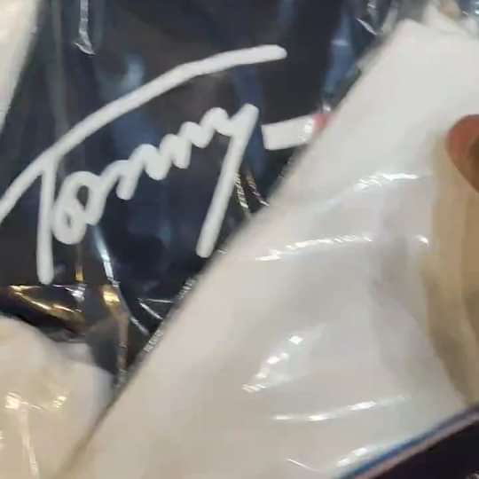 Tommy Hilifiger Signature Tee - Navy - Brand Store
