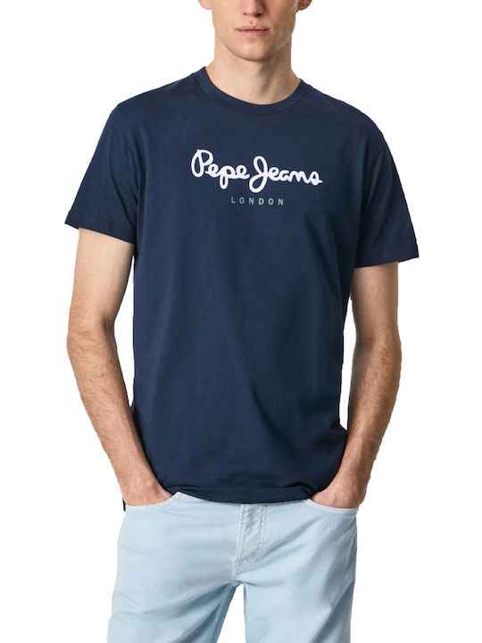 Pepe Jeans Signature Tee - Night Blue