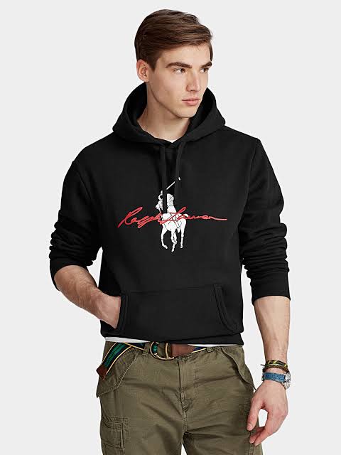 Polo Big Pony Hoodie - Black - Brand Store