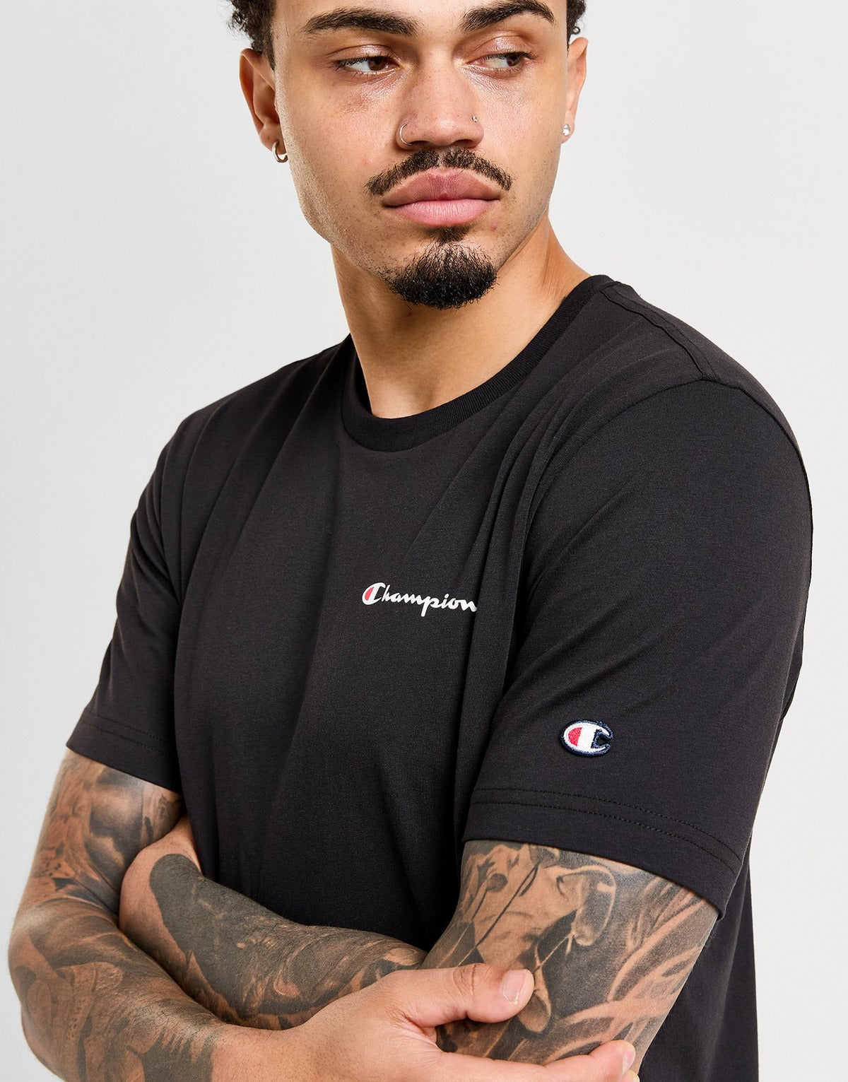 Champion Short-Tee Twin Set - Black - Brand Store
