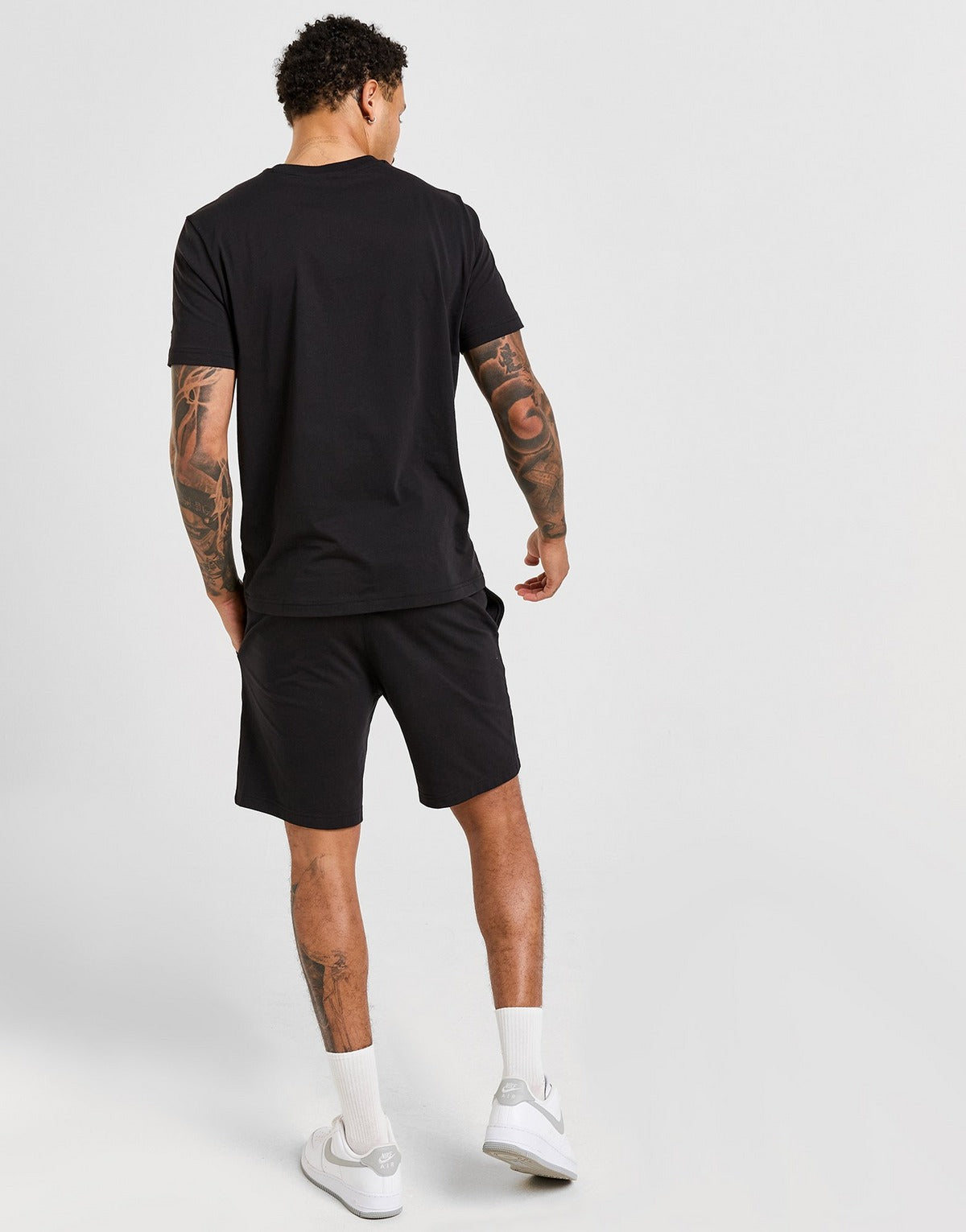 Champion Short-Tee Twin Set - Black - Brand Store
