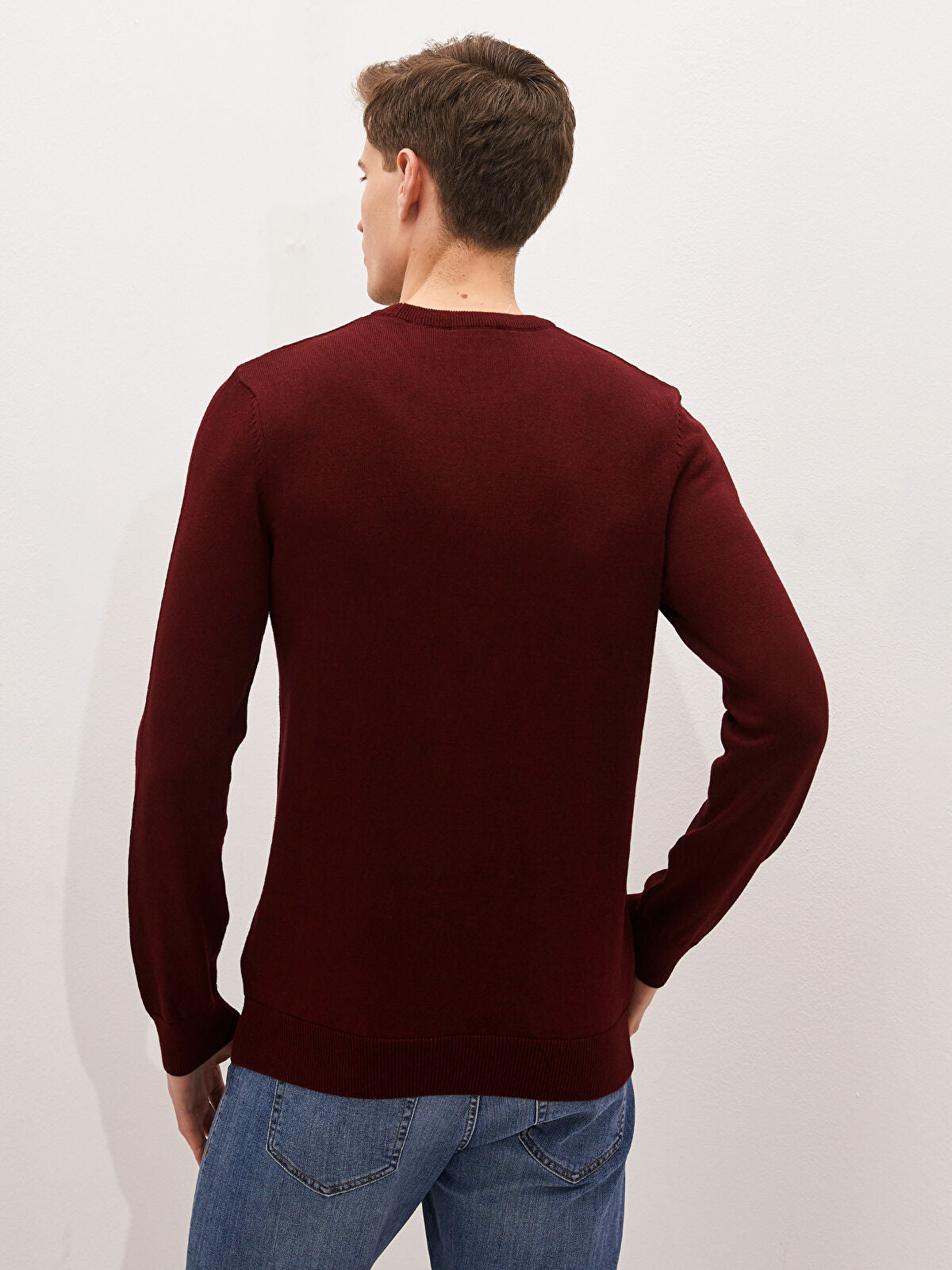 USPA Dual Pony Sweatshirt - Burgendy - Brand Store