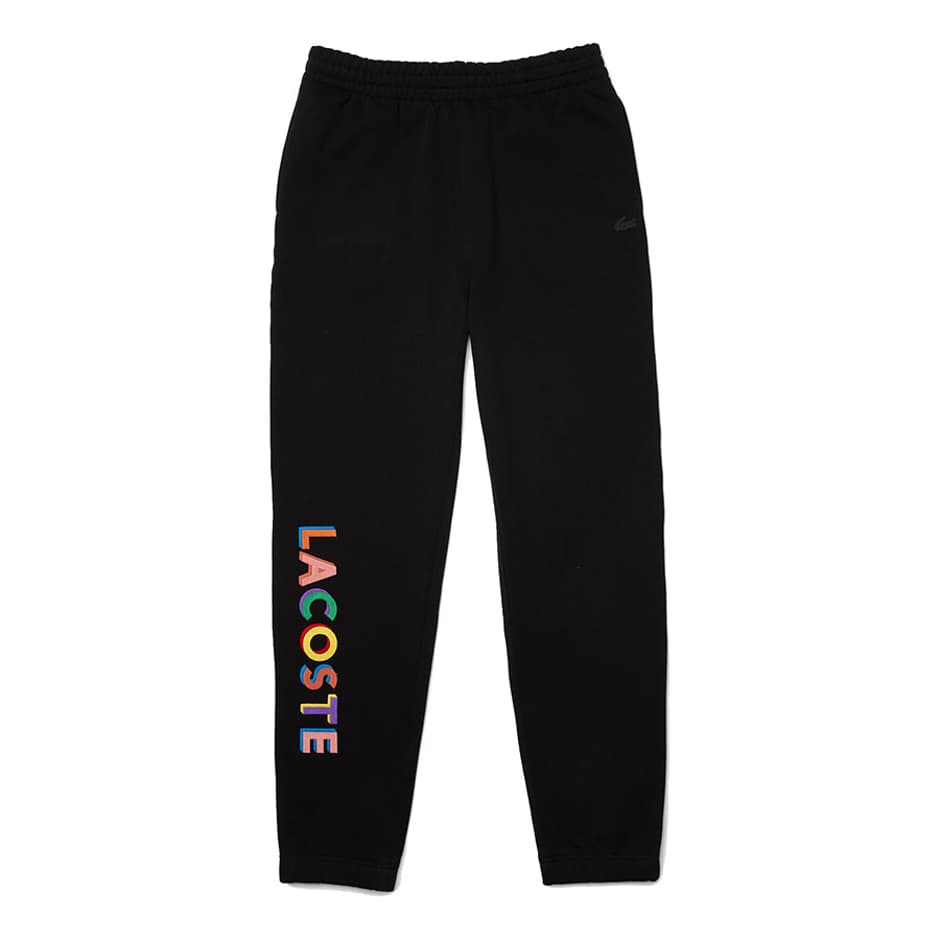 Lacoste Graphic Jogger - Black - Brand Store