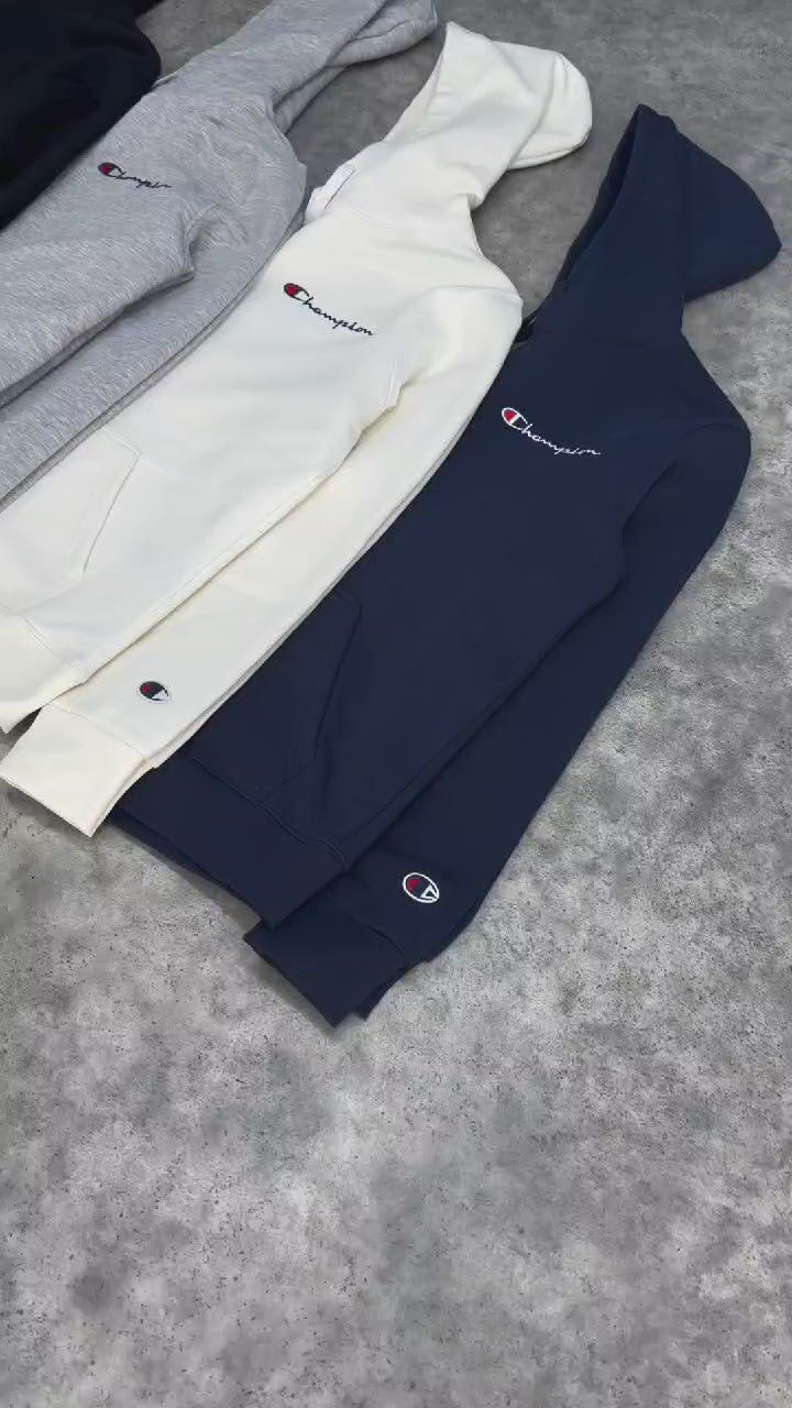 Champion Classic Logo Hoodie - Black