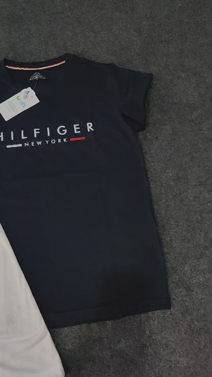 Hilifiger Signature Tee - Navy