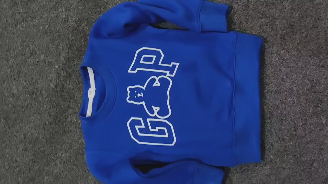 Gap Bear Unisex Sweatshirt - Royal Blue