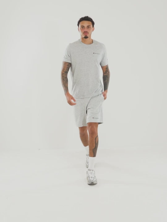 Champion Short-Tee Twin Set - Heather Gray