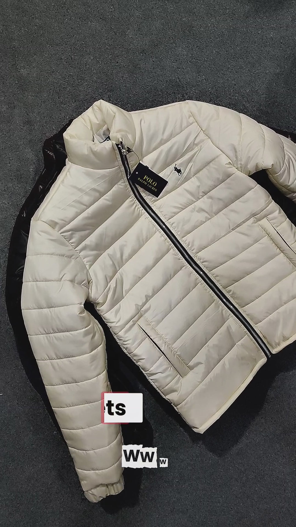 POLO Puffer Jacket - Navy Blue