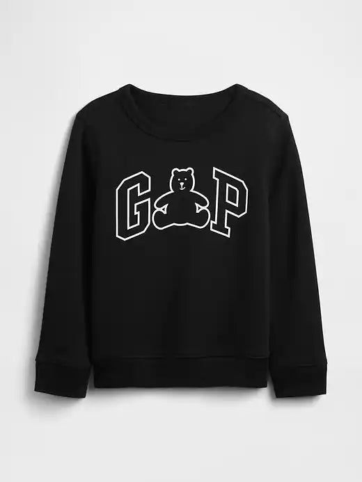 Gap Bear Unisex Sweatshirt - Black - Brand Store