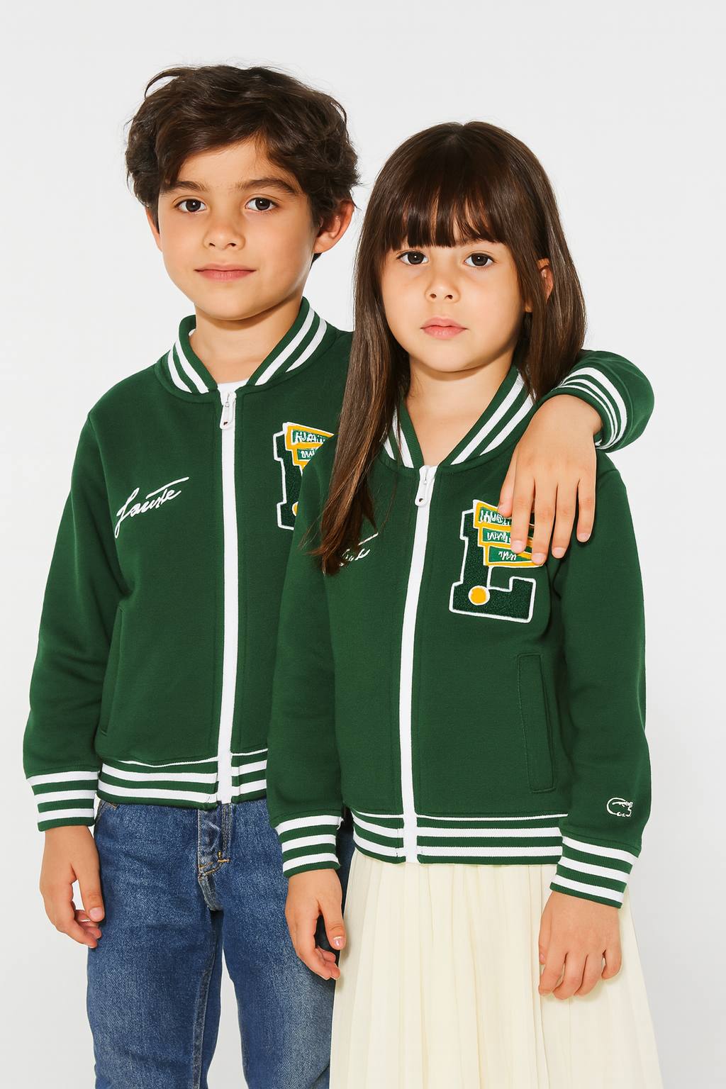 Lacoste Baseball Jacket - Green