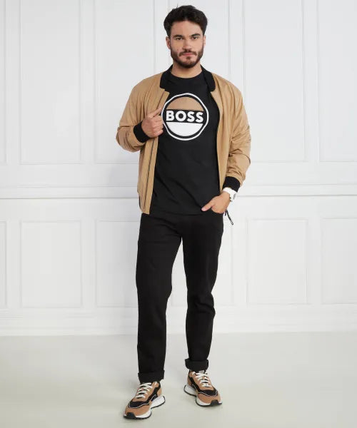 Boss Round Logo Tee - Black - Brand Store