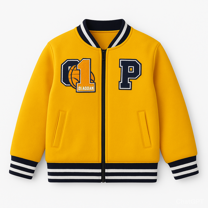 Gap P Varsity Jacket - Yellow