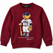 Polo Bear Sweatshirt - Burgundy