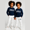 RL POLO Kids Set Unisex - Navy Blue/White