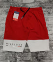 Hilfiger Colorblock Shorts - White/Red - Brand Store