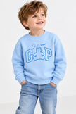 Gap Teddy Bear Graphic Crewneck Sweatshirt - Sky