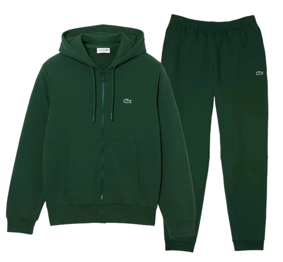 LCST Zipper hoodie Tracksuit - Forest Green