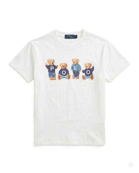 Polo Four Bear Unisex Tee