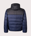 Lacoste Padded Jacket - Black / Blue - Brand Store