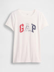 Gap Everyday Logo Tee - White - Brand Store