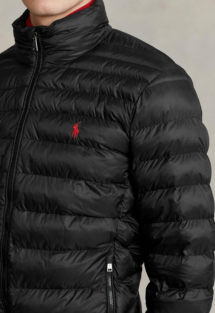 POLO Puffer Jacket - Black