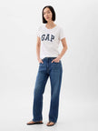Gap Basic Logo Tee - White - Brand Store