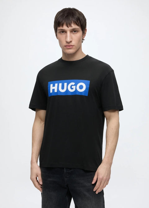 Hu.Go Blue Logo Tee