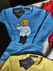 Polo Bear Sweatshirt - Sky Blue
