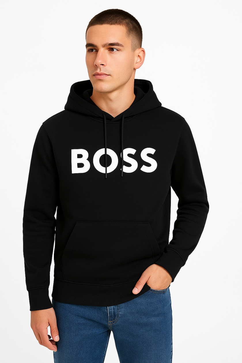 B.O.S.S Pullover Hoodie - Black