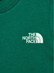 Boys Tnf Chest Logo Tee - Green - Brand Store
