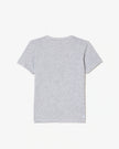 Lacoste Crocodile Printed Tee - Gray - Brand Store