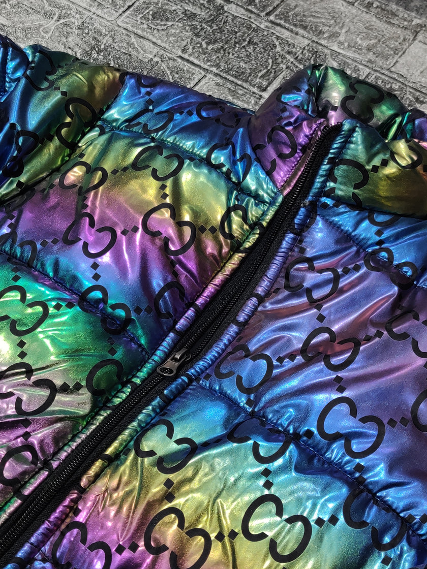 Gap Kids Unisex Puffer Jacket -  Rainbow - Brand Store