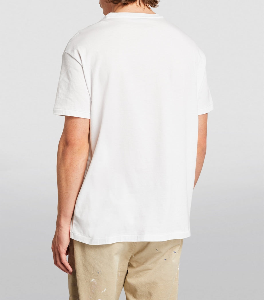 Polo Bear Multi Logo Tee - White - Brand Store