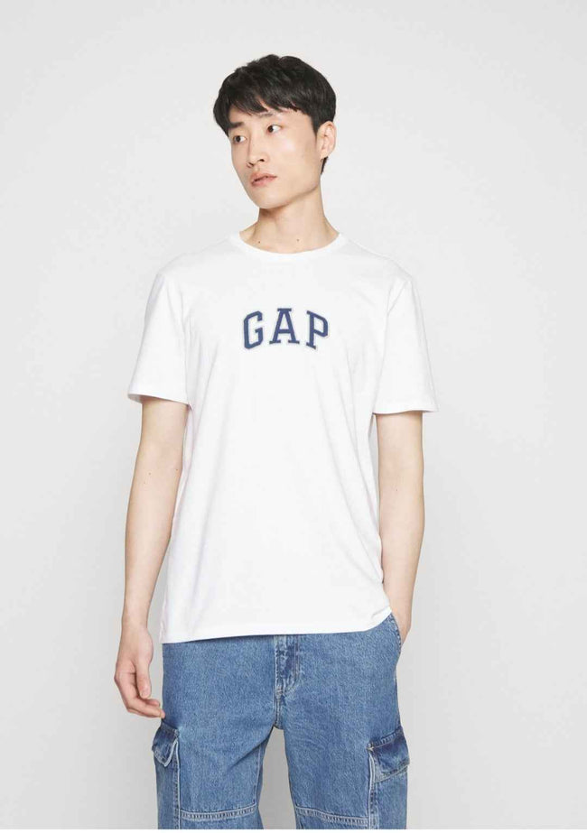 Gap Mid Logo Tee - White