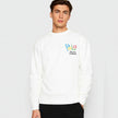 Polo Multicolor Logo Sweatshirt - White