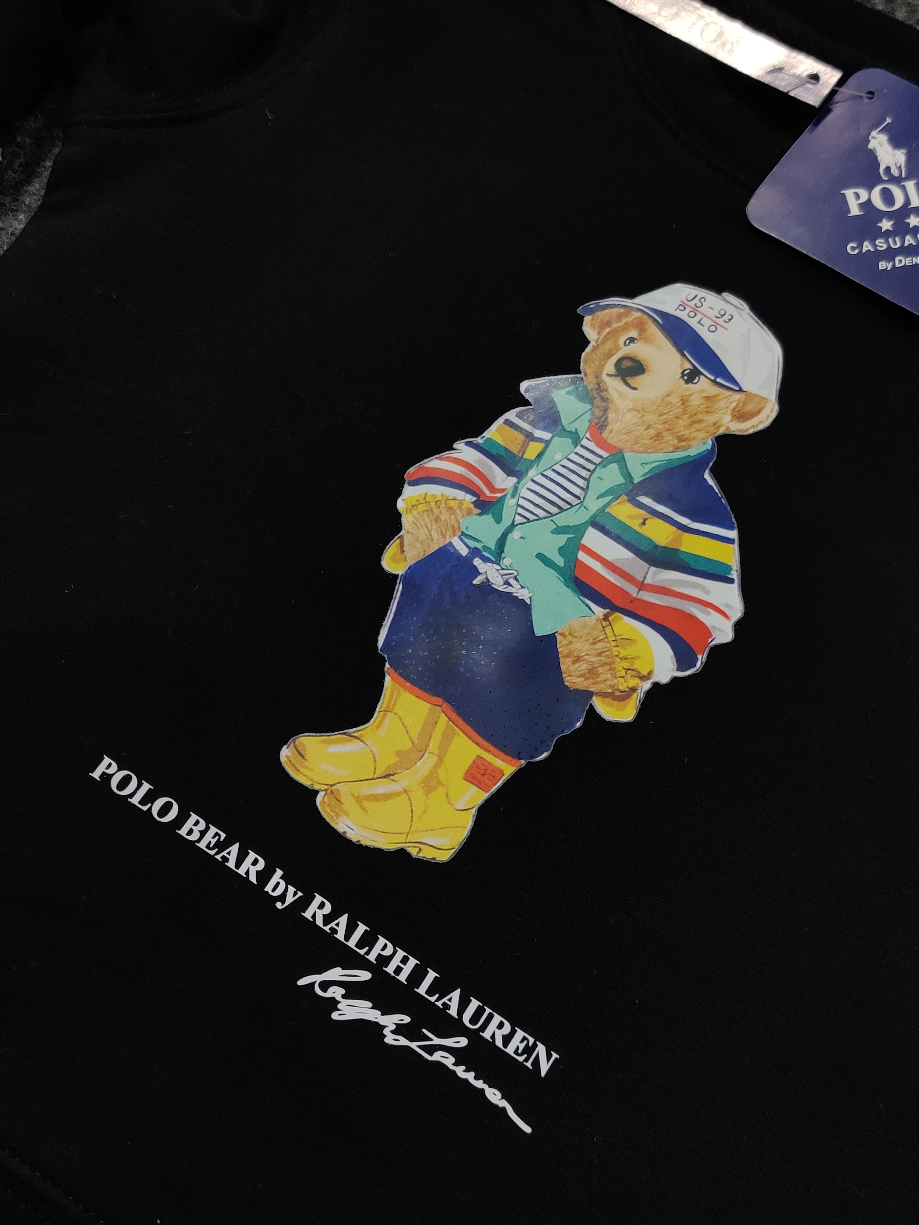 Polo Multi Bear - Black
